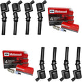 Ignition Coil Pack DG508 & Spark Plugs Set SP493 SP479 - Reliable