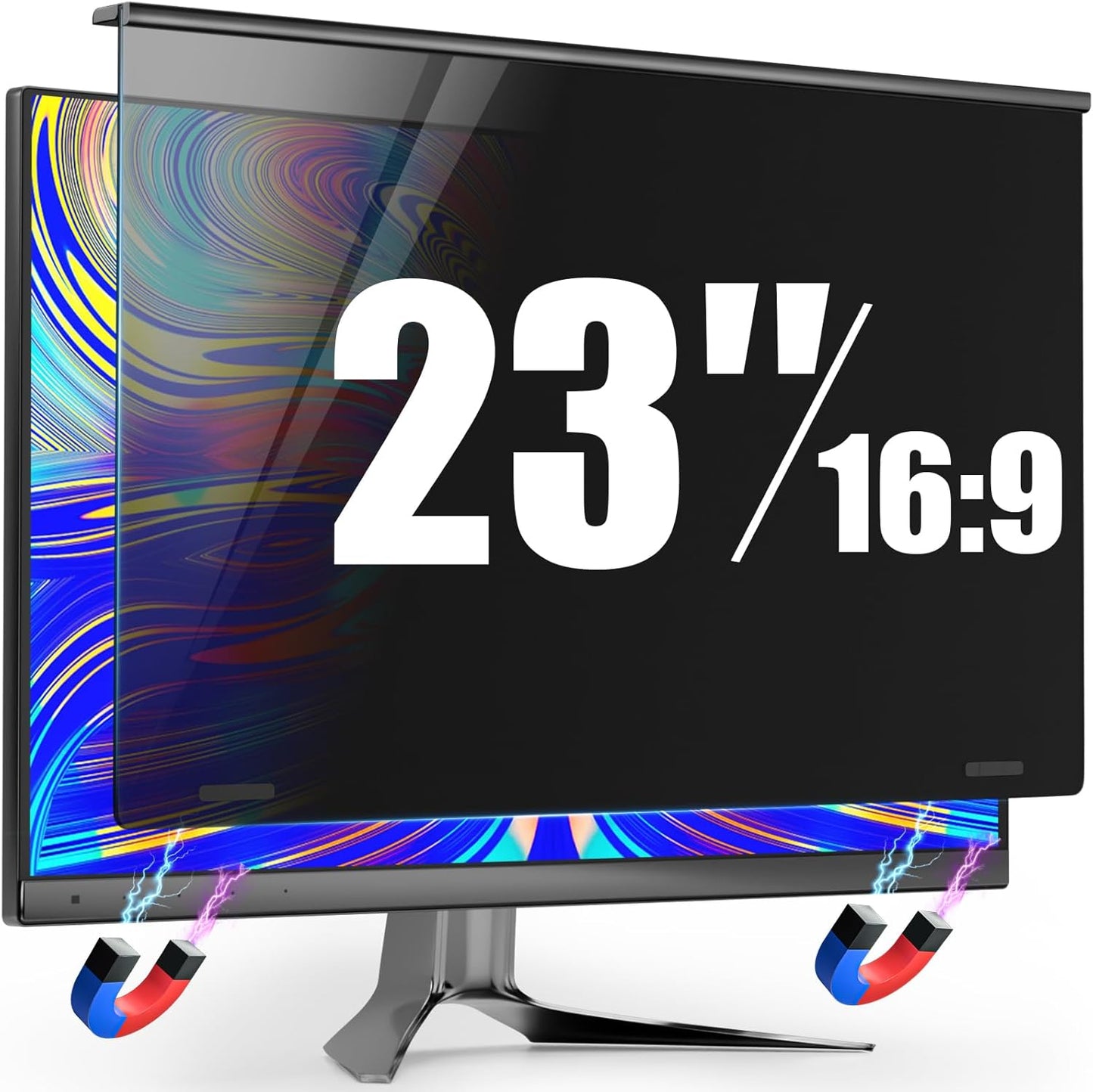 Magnetic Privacy Screen for 23 Inch Frameless Monitors