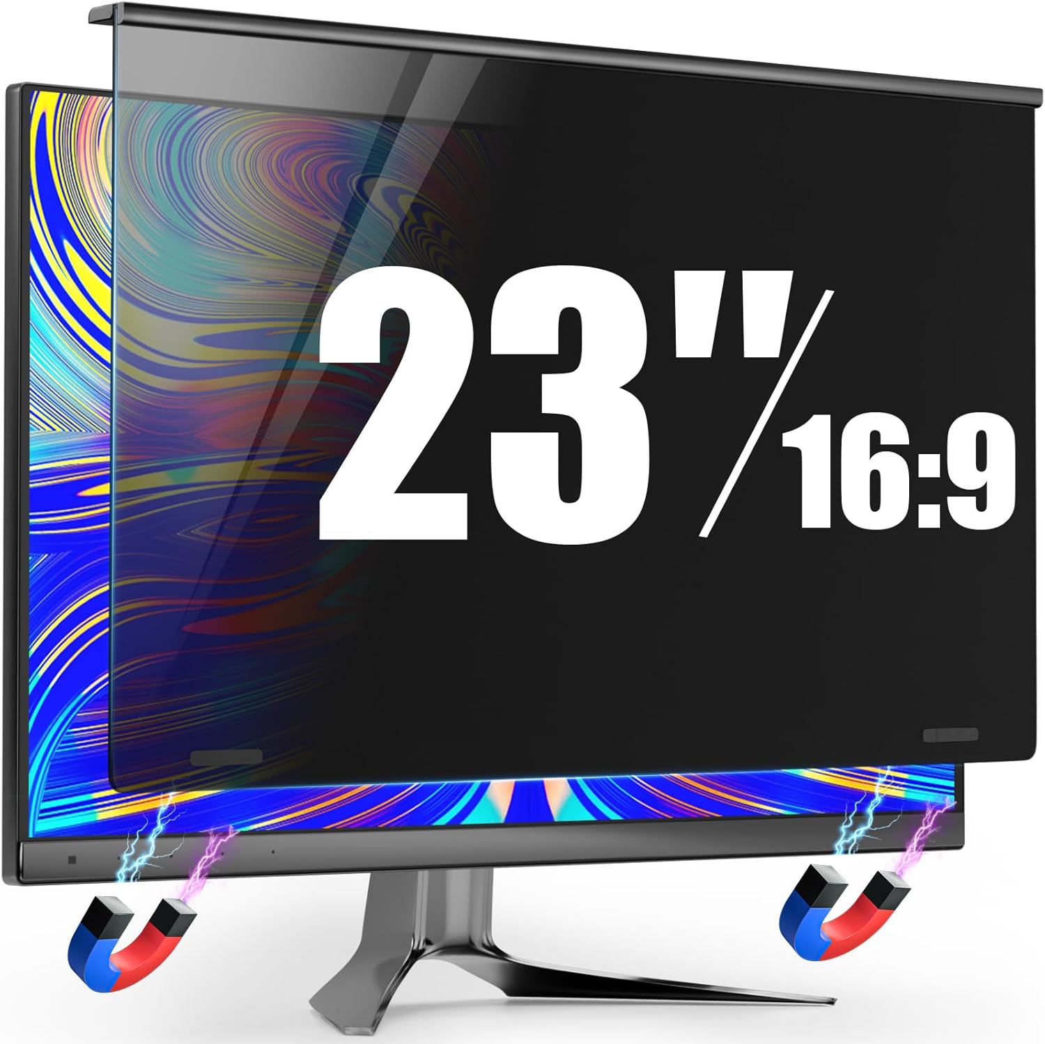 Magnetic Privacy Screen for 23 Inch Frameless Monitors