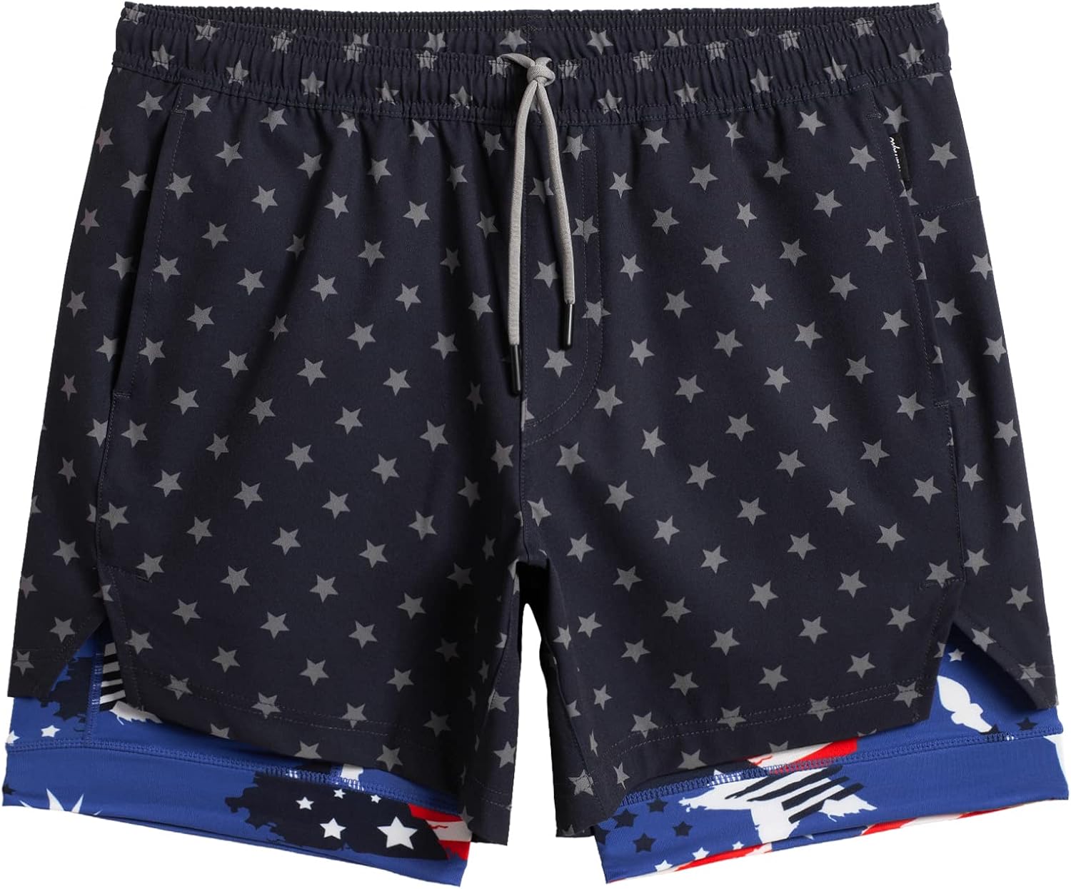 maamgic Mens Workout Shorts 2 in 1 Stretch Gym Shorts