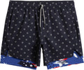 maamgic Mens Workout Shorts 2 in 1 Stretch 5 in Gym Shorts - Built-In