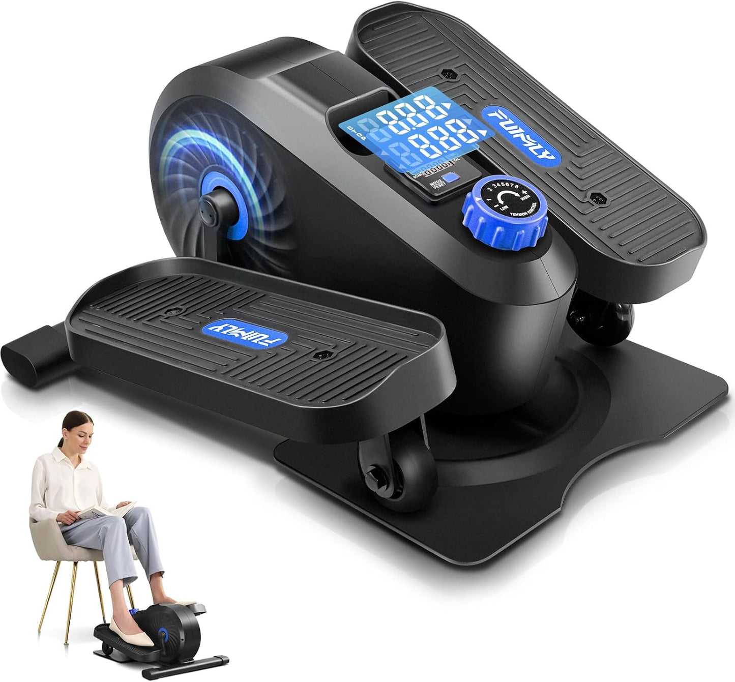 FUNMILY Portable Under Desk Elliptical