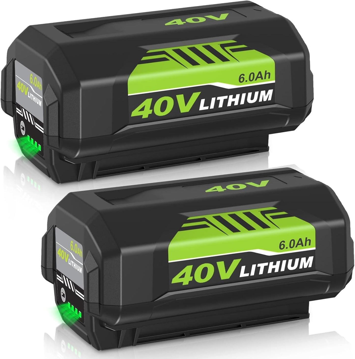 6000mAh High Capacity 40 Volt Replacement Battery for Ryobi Tools