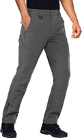 Mens Snow Ski Water Repellent Softshell Pants - Warm, Waterproof Fit