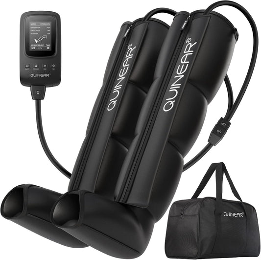 QUINEAR Air Compression Recovery System for Leg Massage Therapy