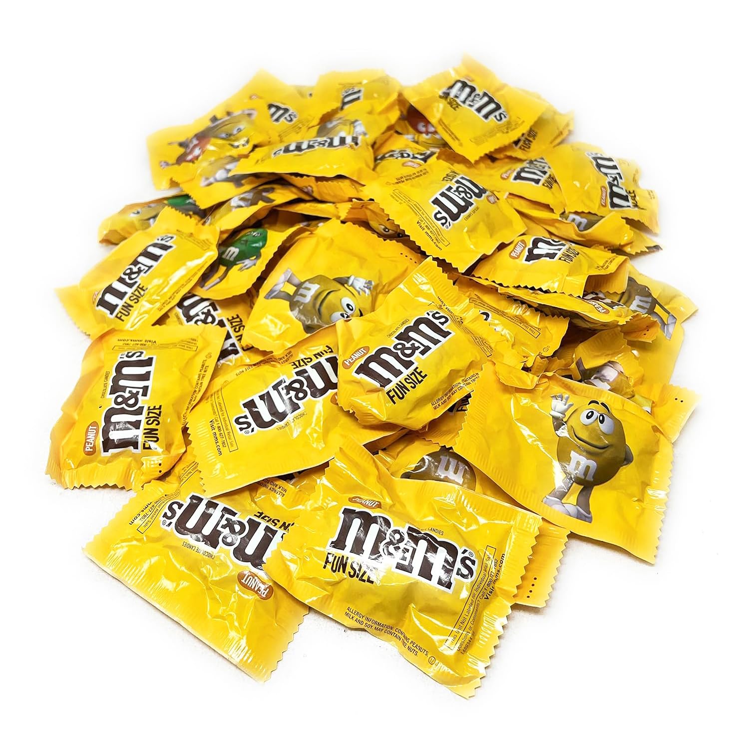 M&M Peanuts & Milk Chocolate Candy - 2 lbs Bulk Pack Treats