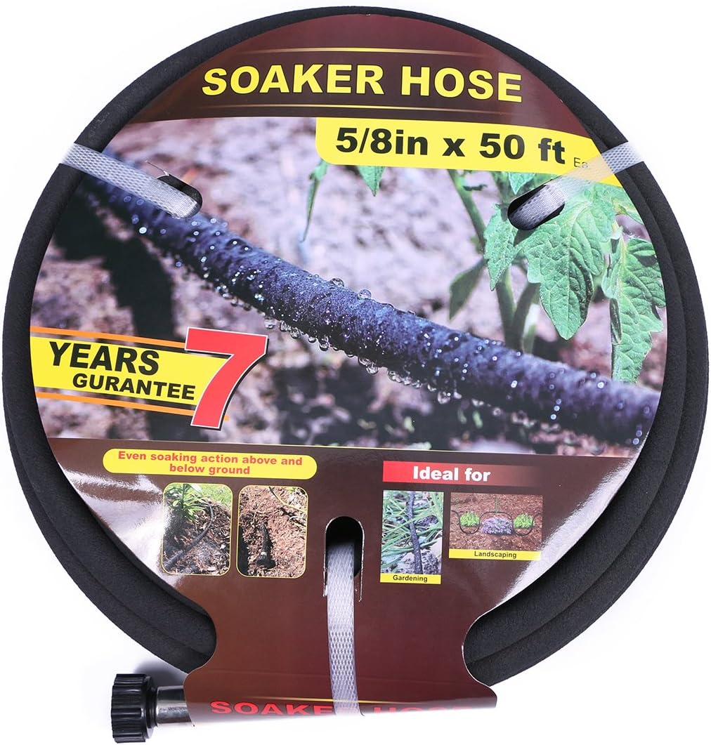 Soaker Hose 50ft for Efficient Watering in Your Garden