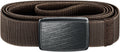 Groove Belt Low Profile Men's Dress Belt - Comfortable Magnetic
