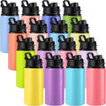 Sunnyray 16 Pcs Aluminum Water Bottle Multipack - Reusable 17 oz Set