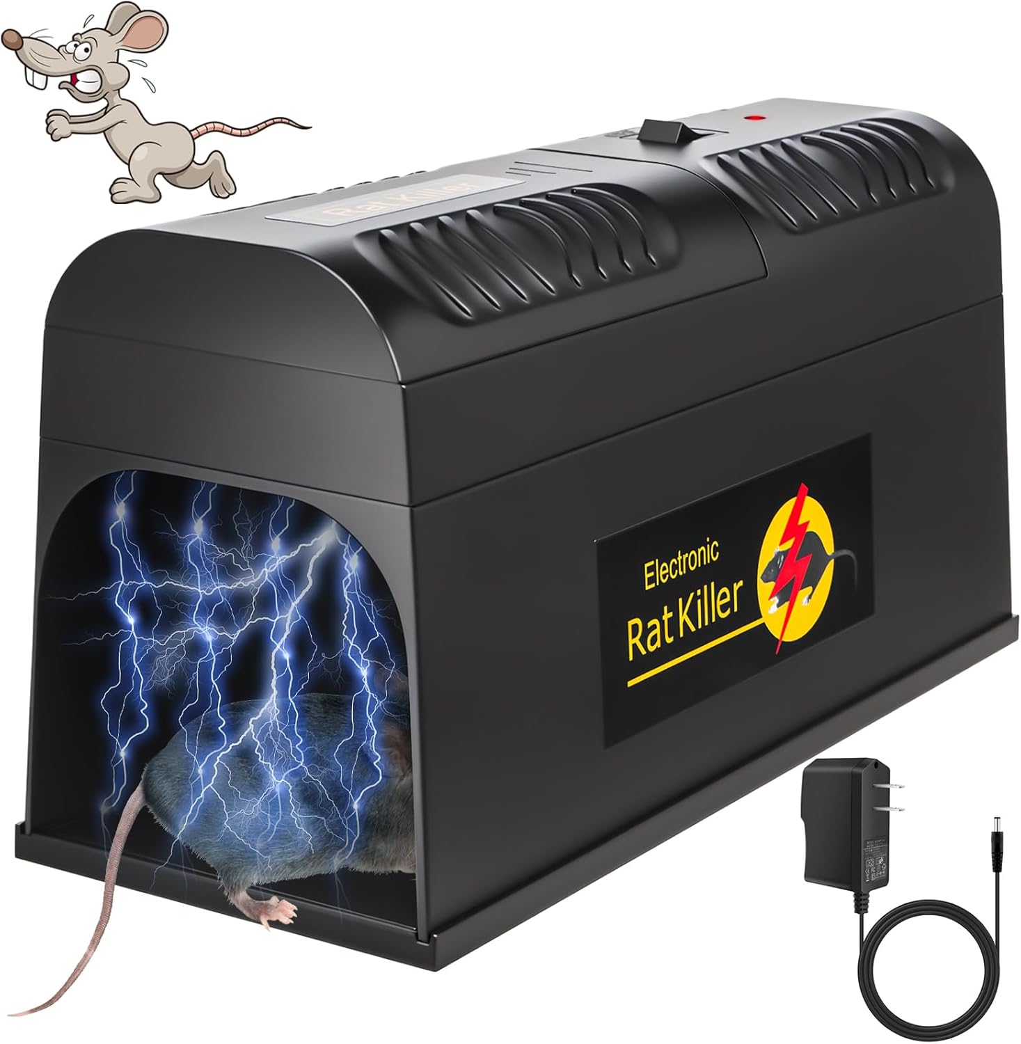 2025 Electric Mouse Trap Zapper for Effective Indoor Rodent Control
