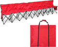 Kigley 9 Seater Folding Soccer Bench Chair - Portable Team Sideline