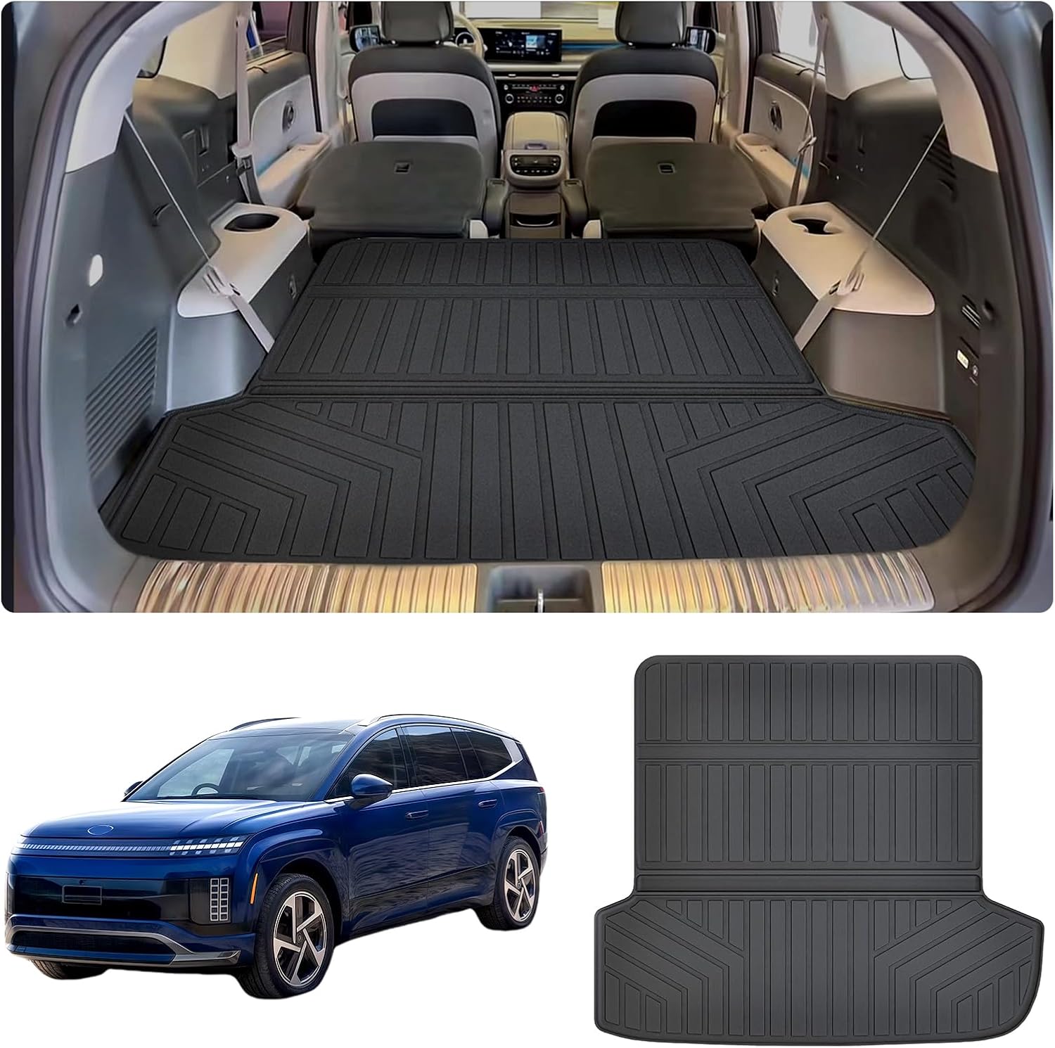 Large Cargo Mat for 2026 Hyundai Ioniq 9 - All Weather Protection