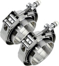 3 inch V Band Clamp - 2 Sets Quick Release Vband Exhaust Clamp
