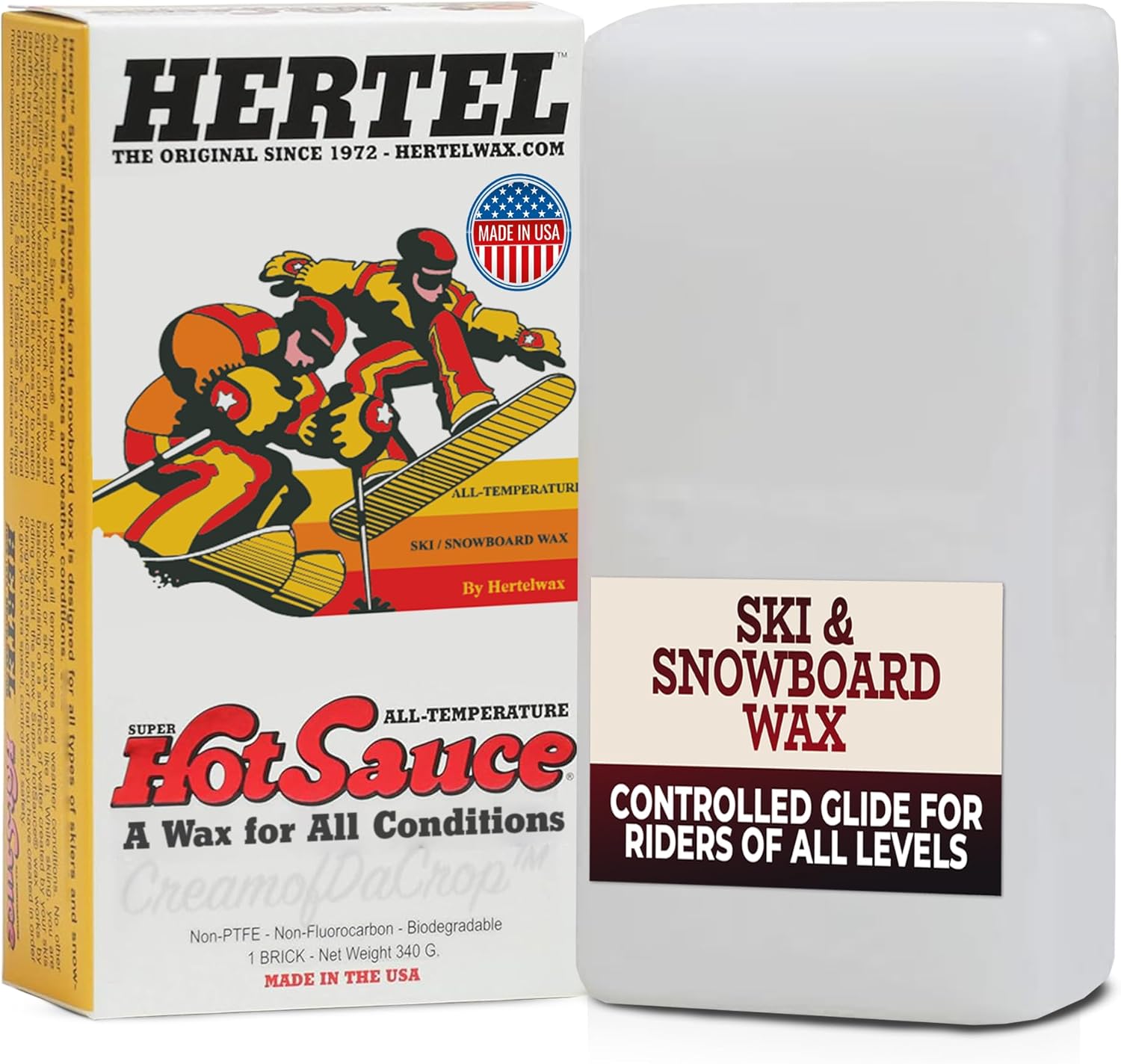 All Weather Ski & Snowboard Wax - Easy, High-Performance