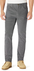 Mens Slim Fit Corduroy Pants for Men - Fine Wale Stretch Fit