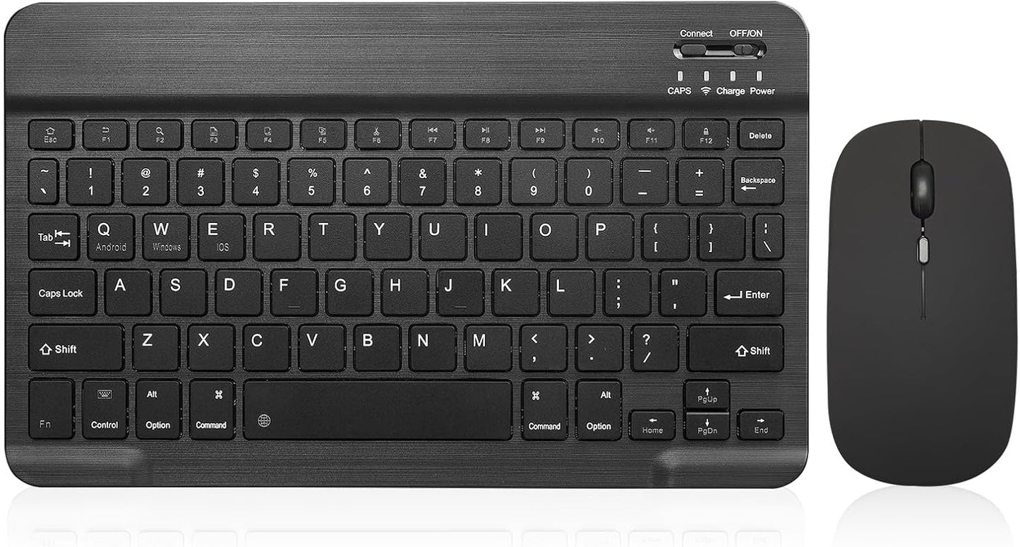 Guiheng Ultra-Slim Bluetooth Keyboard: Rechargeable & Portable