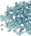 GASPRO 35 lbs Fire Glass for Propane Fire Pit - Caribbean Blue