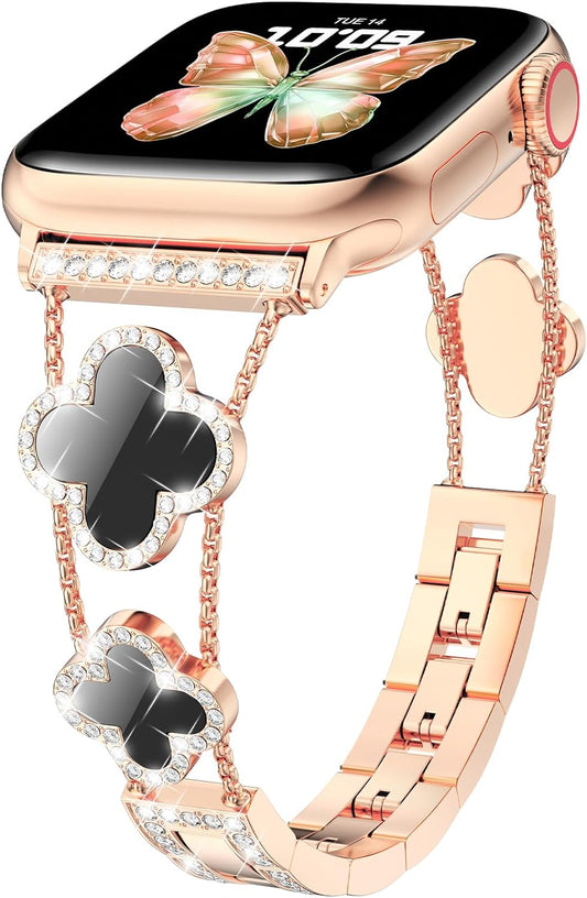 Luxury Diamond Band for Apple Watch, Sparkle in Style!