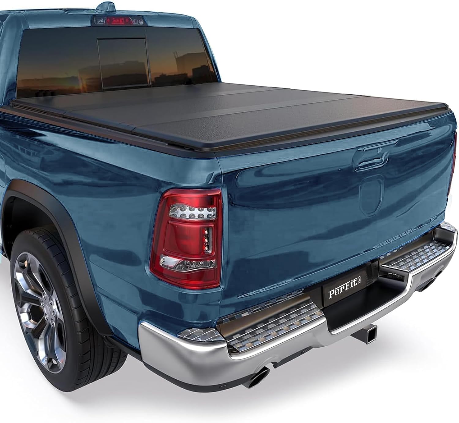 Perfit Liner Hard Tri-fold Truck Bed Tonneau Cover for Dodge Ram