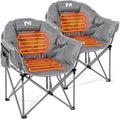 LILYPELLE Oversized Heated Camping Chair - Portable Heated Moon Chair