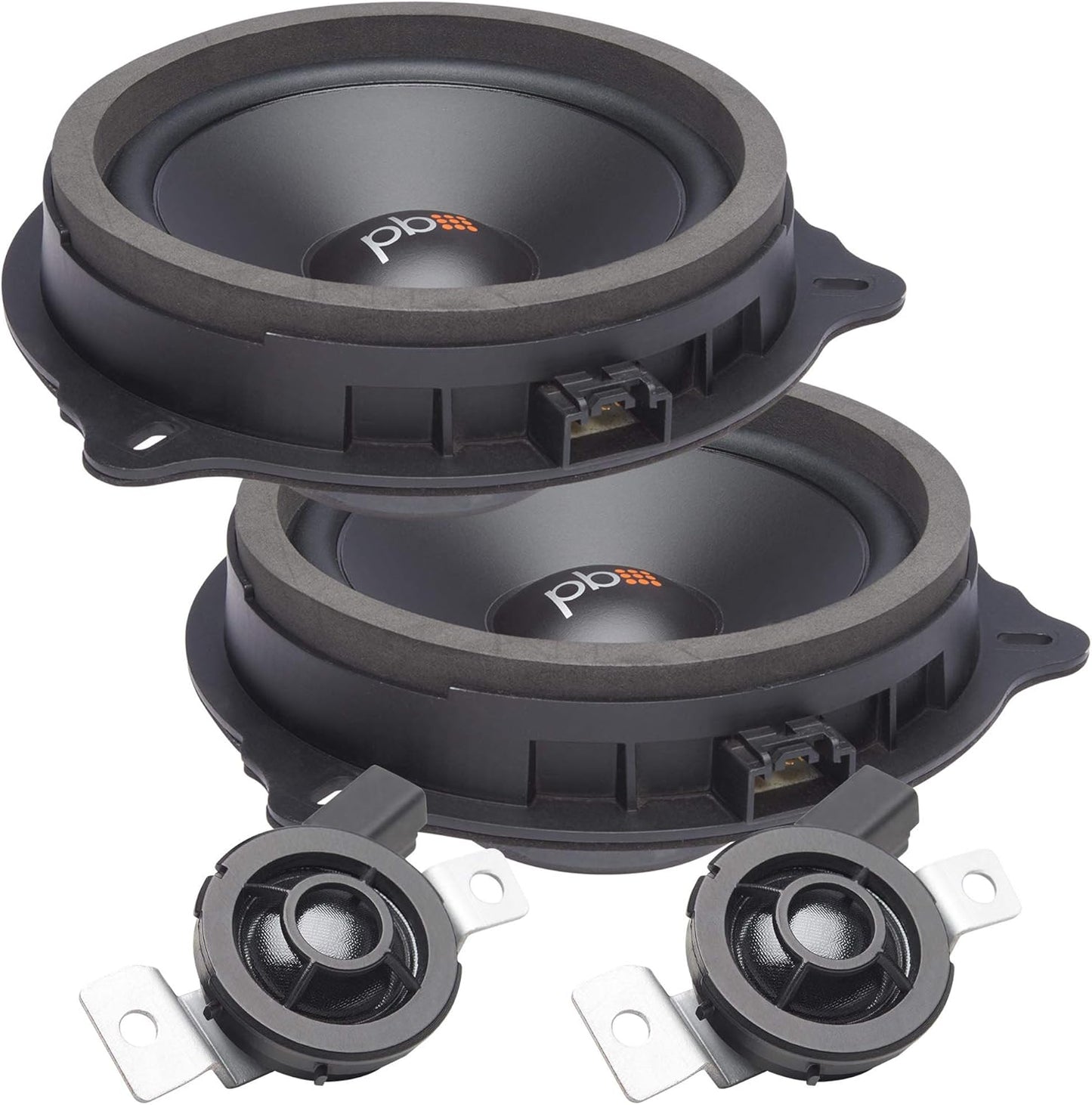PowerBass OE65C-FD 6.5in Ford OEM Replacement Component Speakers