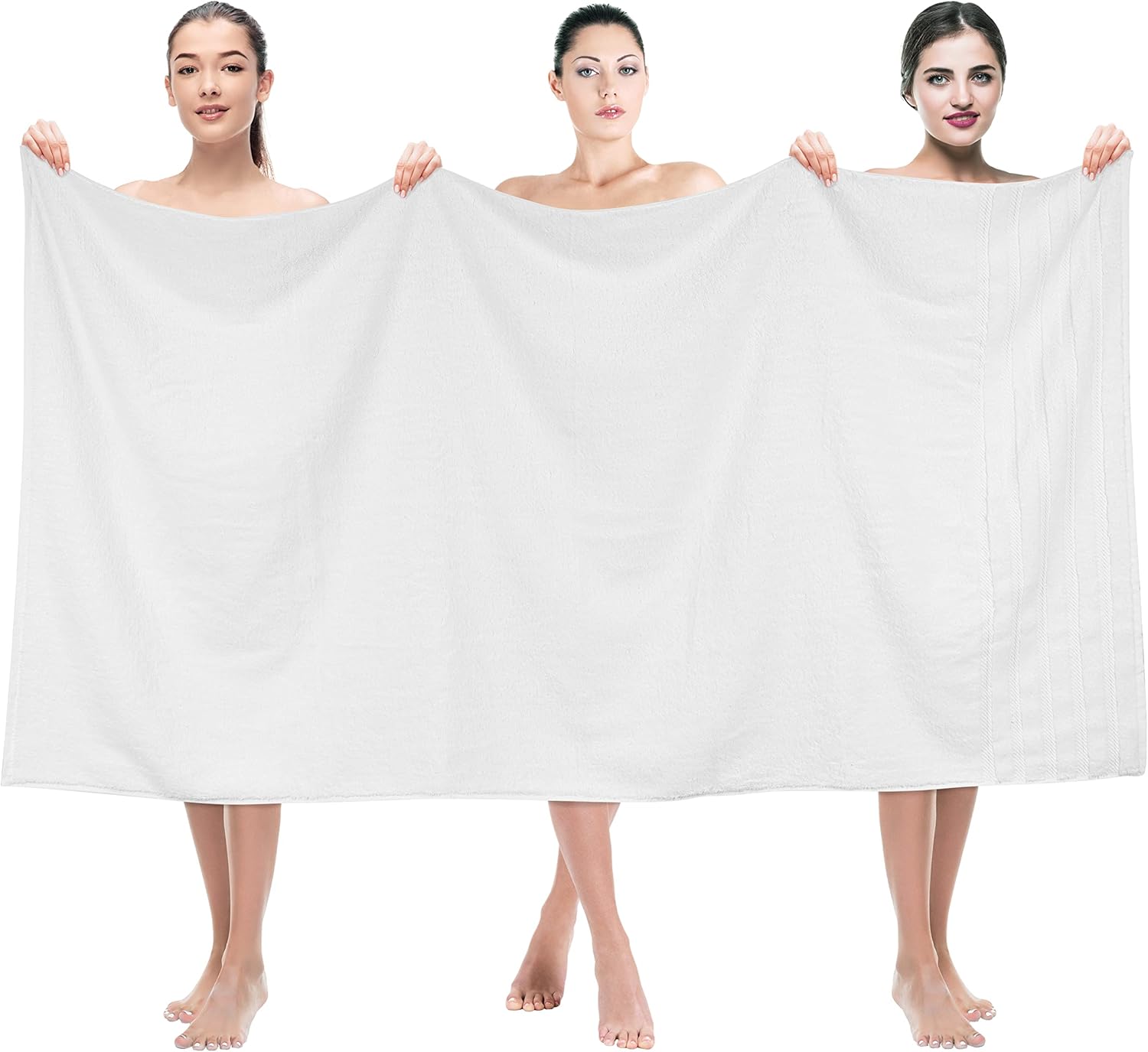 Oversized Luxury Bath Towels for Bathroom, Beach, and Pool