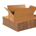 BOX USA Shipping Boxes Flat 18in x 12in x 6in - 25 Pack Heavy Duty