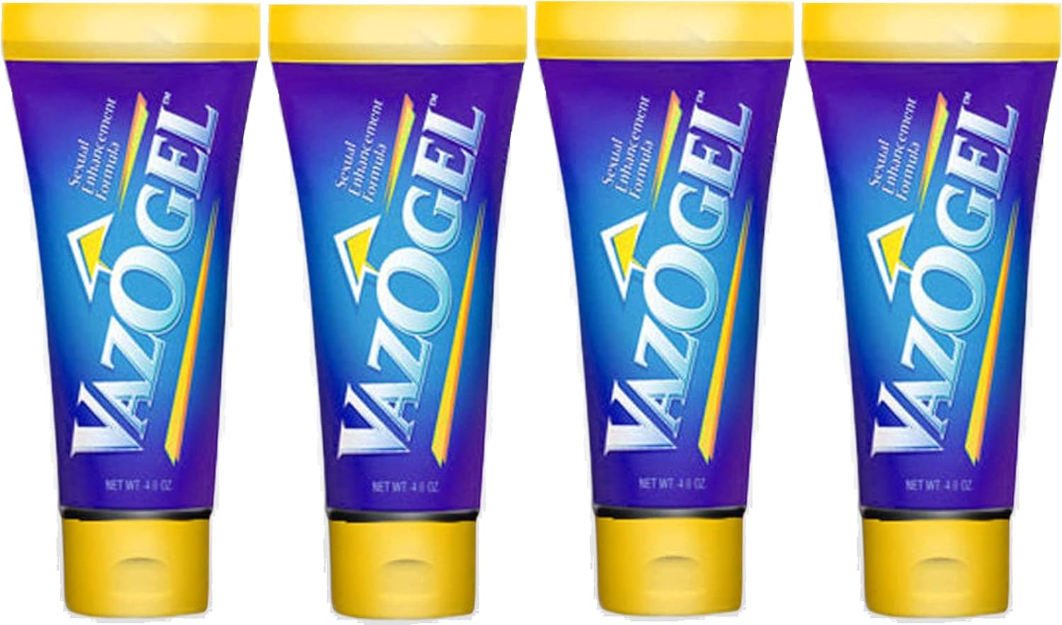 Vazogel Male and Female Carnal Improvement Edible Gel Pack 4