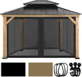 CoastShade Universal Replacement Canopy Mosquito Netting Sidewalls