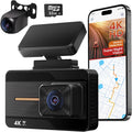 JOH Dash Cam Front and Rear 4K + 1080P - Dual Channel Driving
