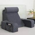 Vekkia Reading Pillow 17in Bed Backrest for Sitting Up - Supportive