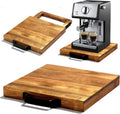 Natural Acacia Sliding Tray for Kitchen Appliances by EVERBBKING