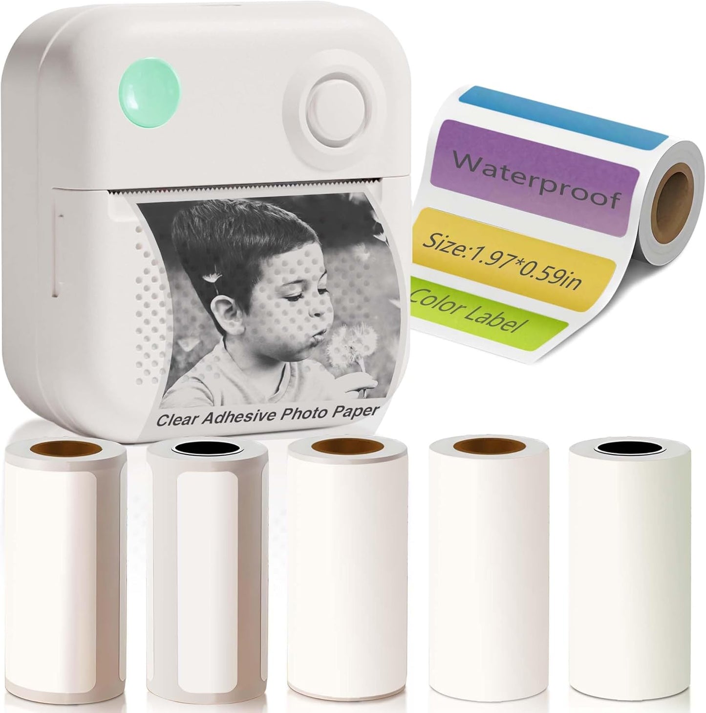 Portable Bluetooth Label Maker - Organize Anywhere!