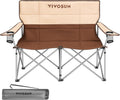 VIVOSUN Double Camping Chair: Comfy Duo Seat, Foldable + Storage