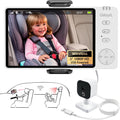 Wireless Baby Car Camera Monitor 5 in HD 1080P IPS - Clear Backseat