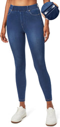 IUGA Jeggings for Women High Waisted Pull On Skinny Jean Leggings Made