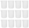 EISCO 12PK 500mL Polypropylene Beakers - Durable Lab Grade