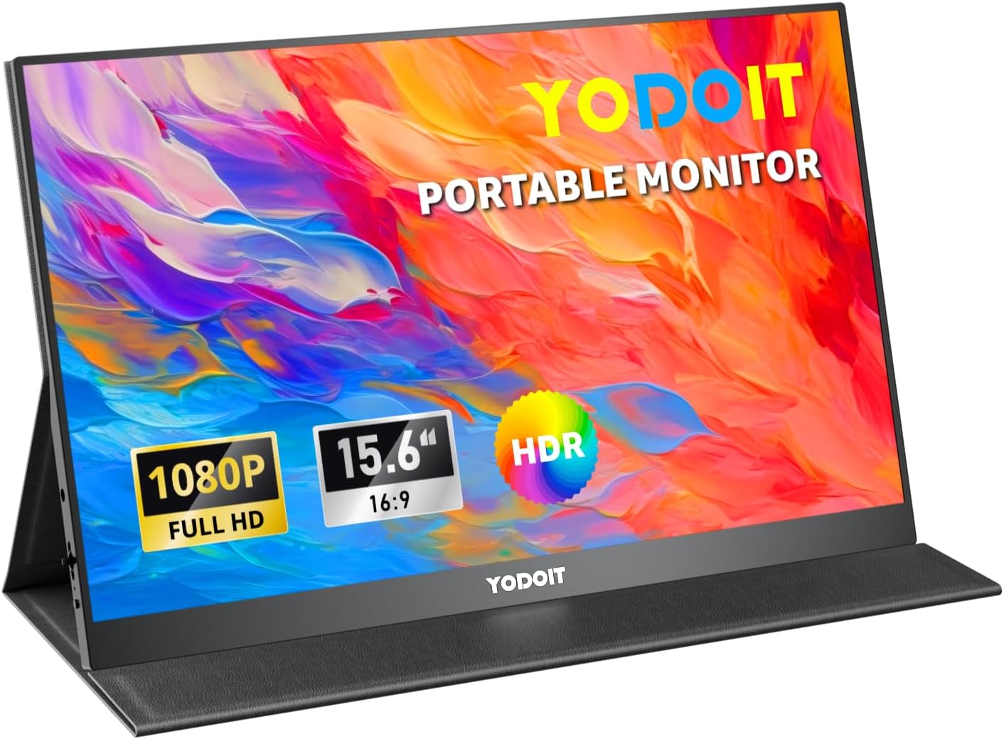 Yodoit 15.6 FHD Portable Monitor - Perfect Travel Companion