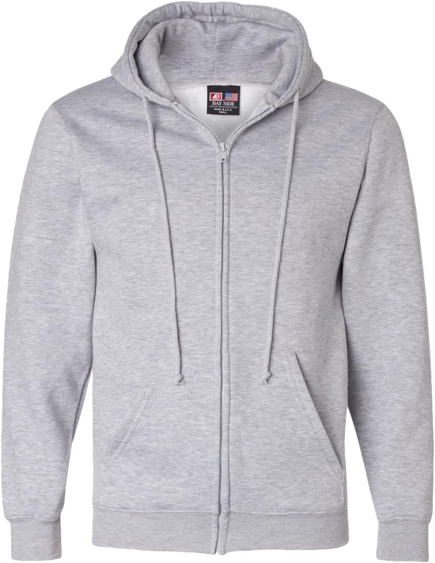 Bayside Men's Heavyweight Hoodie, Soft & Warm, XL