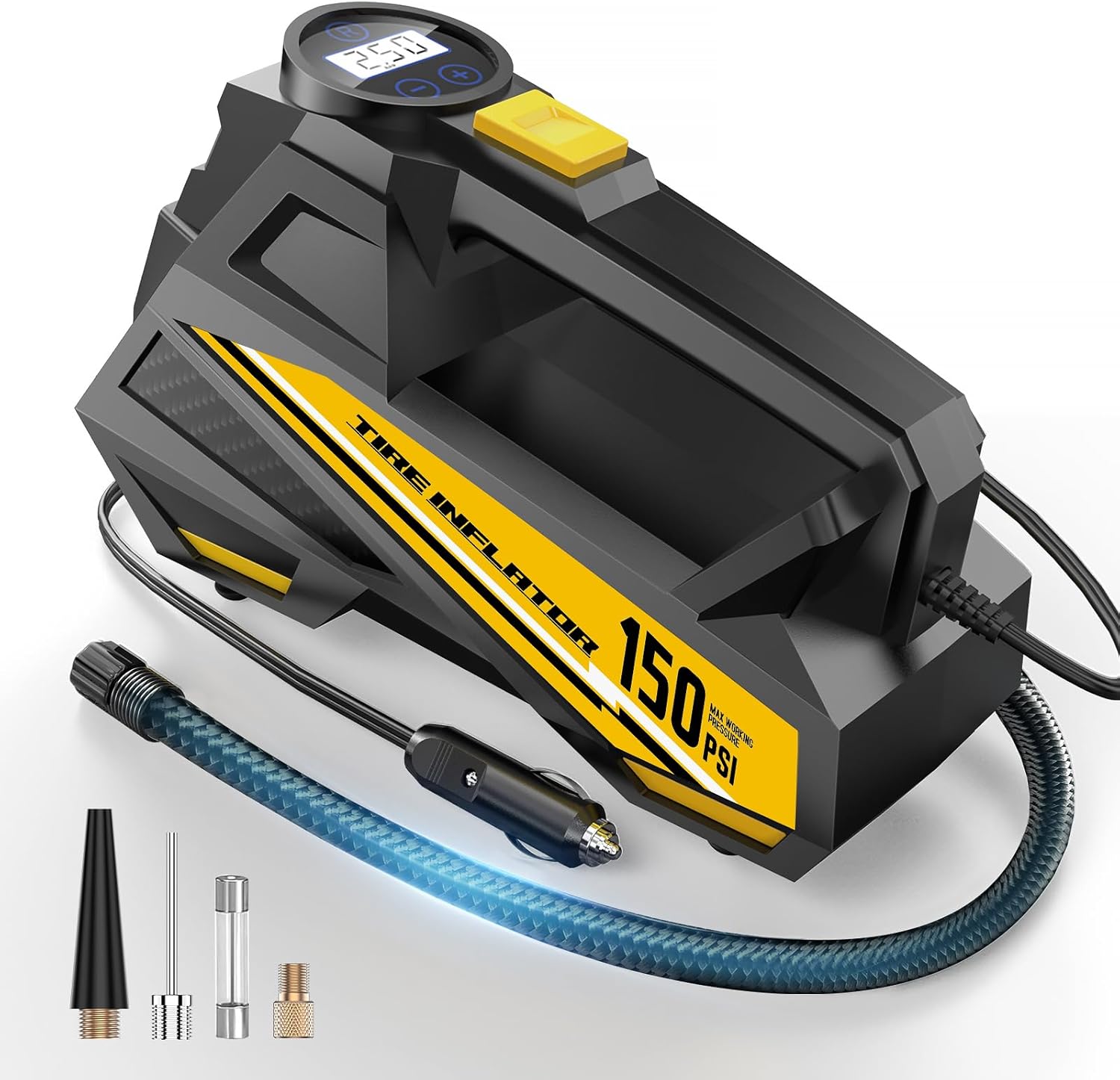 FLYKID Tire Inflator Portable Air Compressor for Quick Inflation
