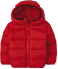 Baby and Toddler Boys' Medium Weight Puffer Jacket - Warm Place