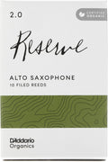 D'Addario Organic Reserve Alto Saxophone Reeds - Warm, Consistent