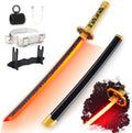 RENGENG Light Up Sword 30 in Short for Kids - Rechargeable Replica