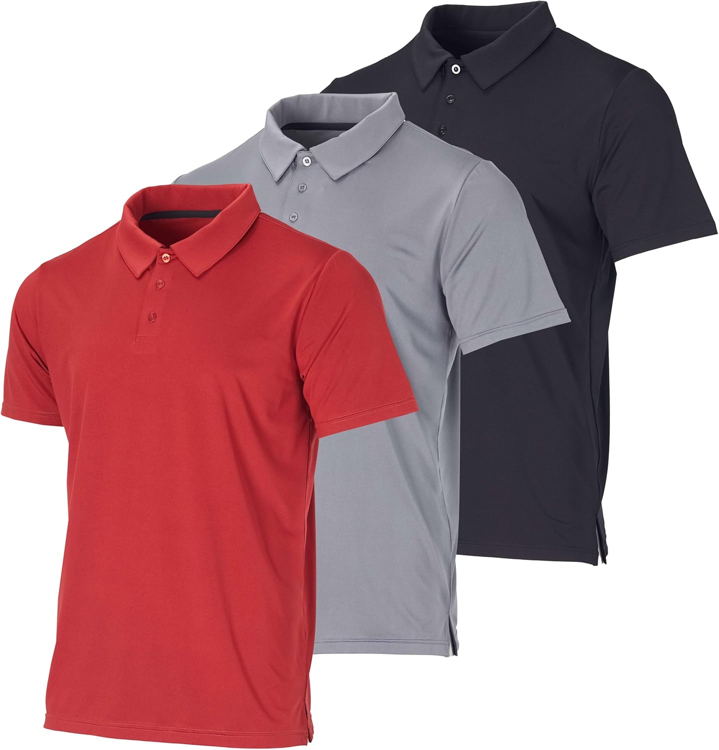 Real Essentials Men's Dry-Fit Short Sleeve Polo Shirt Review