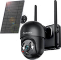 4G LTE Cellular Security Camera with Built-in SIM - Solar, 3MP 2K