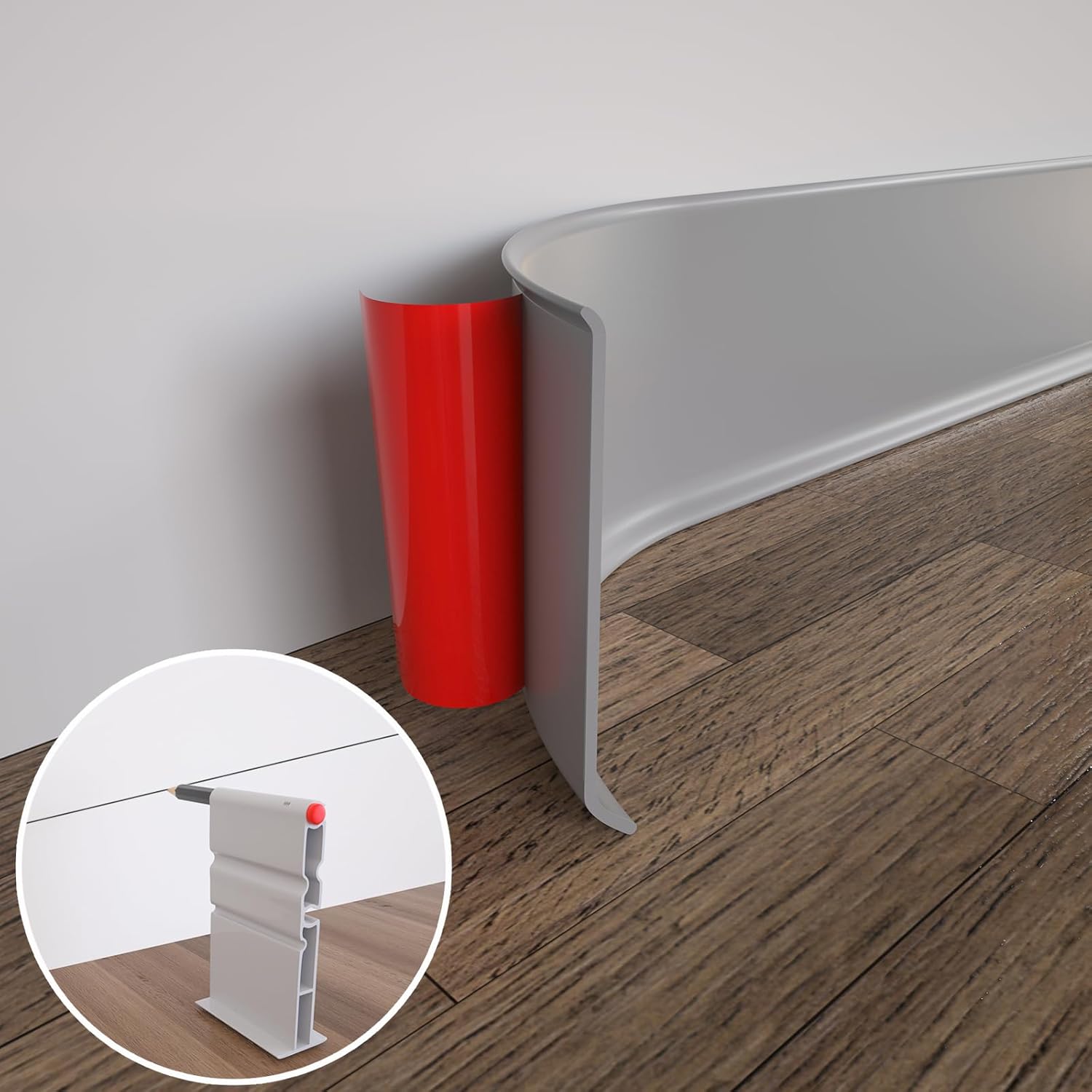 Flexible Baseboard Molding Trim for Easy Home Renovation
