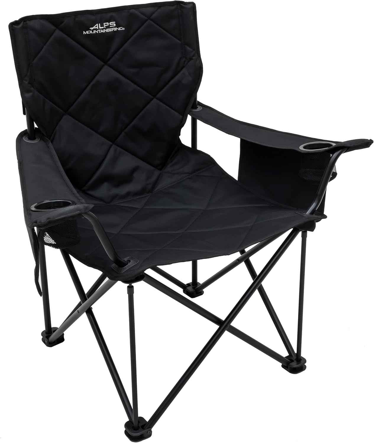 Durable King Kong Camping Chair with Mesh Cup Holders and Pockets