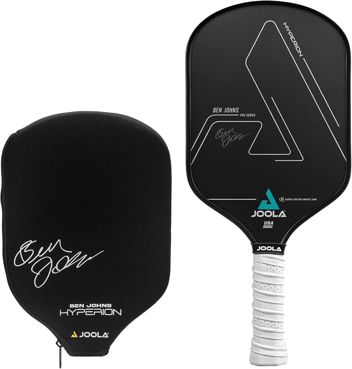 JOOLA Ben Johns Hyperion Pickleball Paddle for Power & Spin