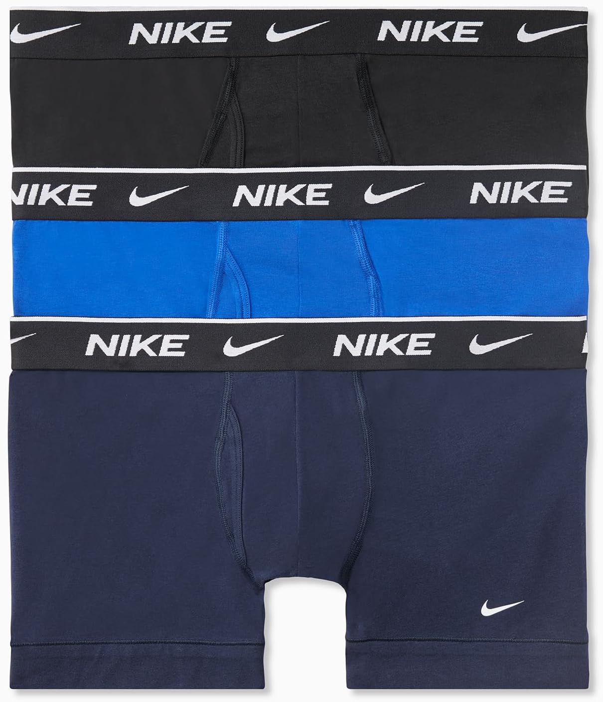 Nike Mens 3PK Dri-Fit Boxer Briefs for Ultimate Comfort