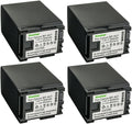Kastar 4-Pack BP-827 Battery 7.4V 3000mAh Replacement - Longer Run